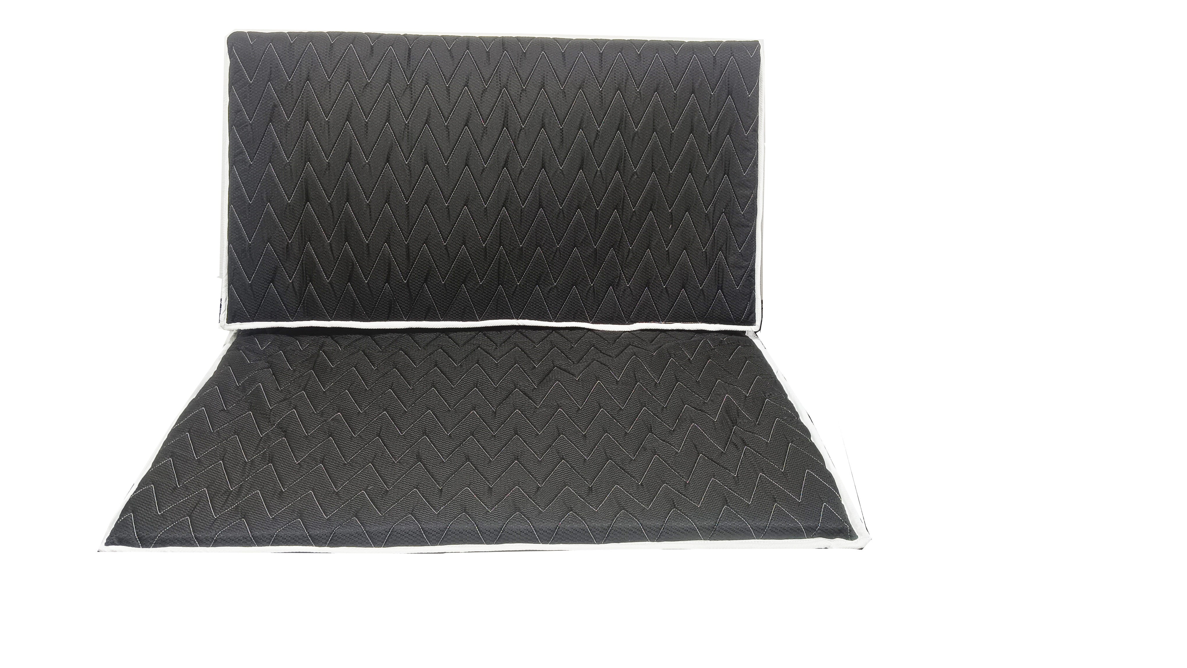 Folding Travel Mattress Single Size 190x90 5cm Black