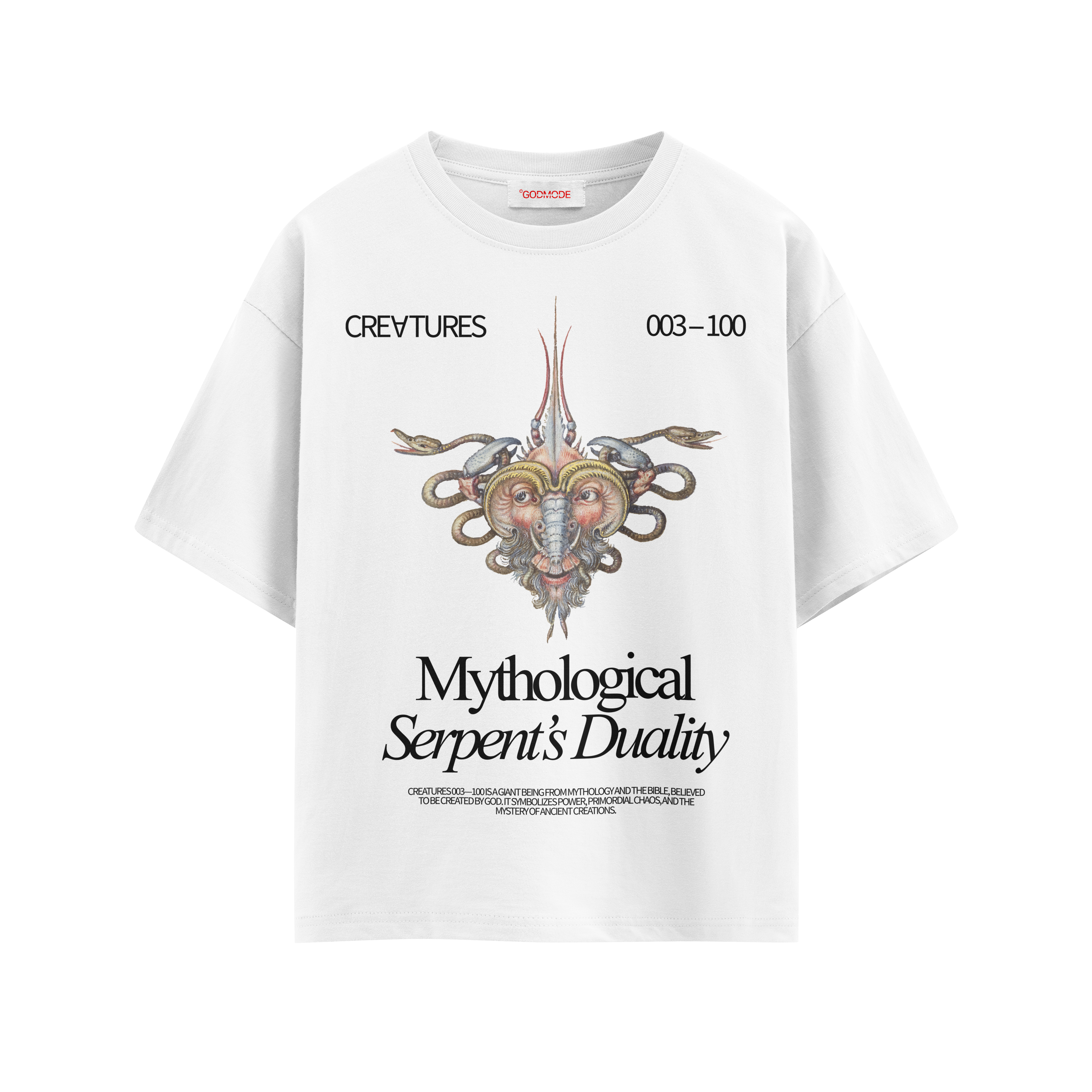 CREATURES 003 -- 100 MULTI // T-SHIRT
