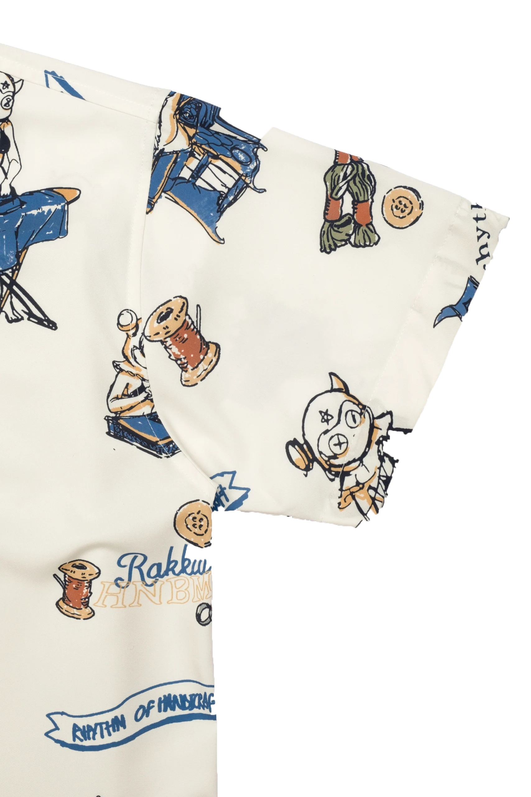 09 HAWAIIAN WHITE // SHIRT
