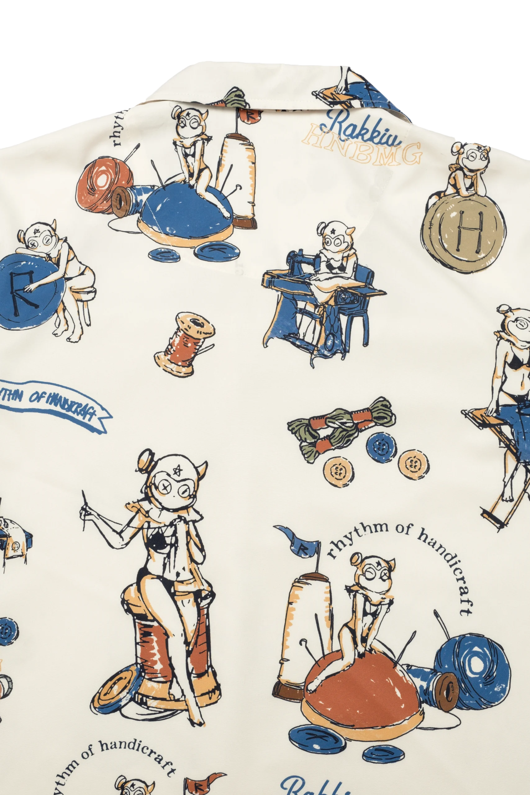 09 HAWAIIAN WHITE // SHIRT