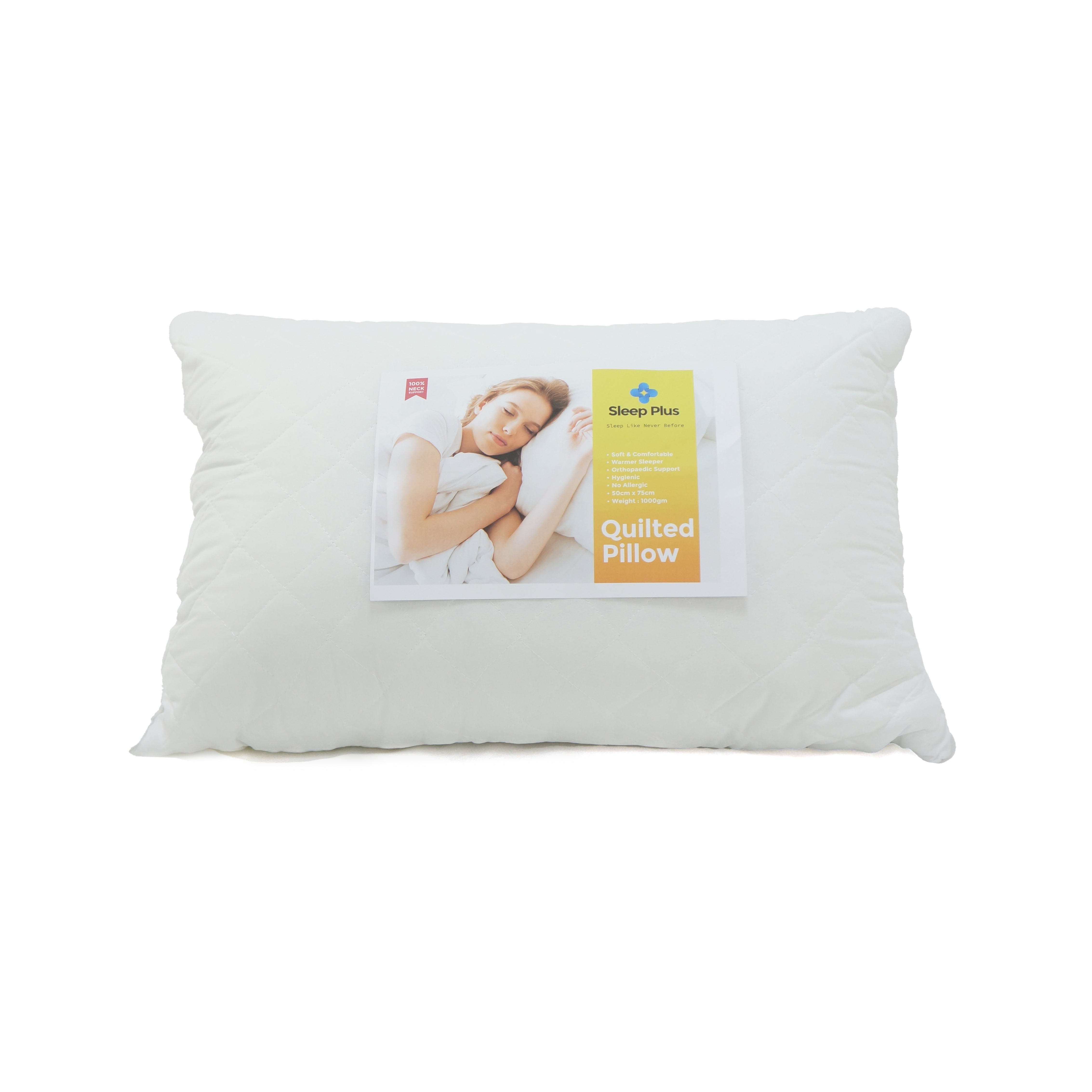 Bed Pillow Sleep Plus 50cm x 75cm 800g