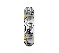 ZOO 001 DOT 7PLY 8.25IN MONOCHROME // DECKS