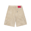 20 LEATHER SHORTS BEIGE // SHORTS