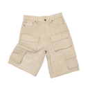 20 LEATHER SHORTS BEIGE // SHORTS