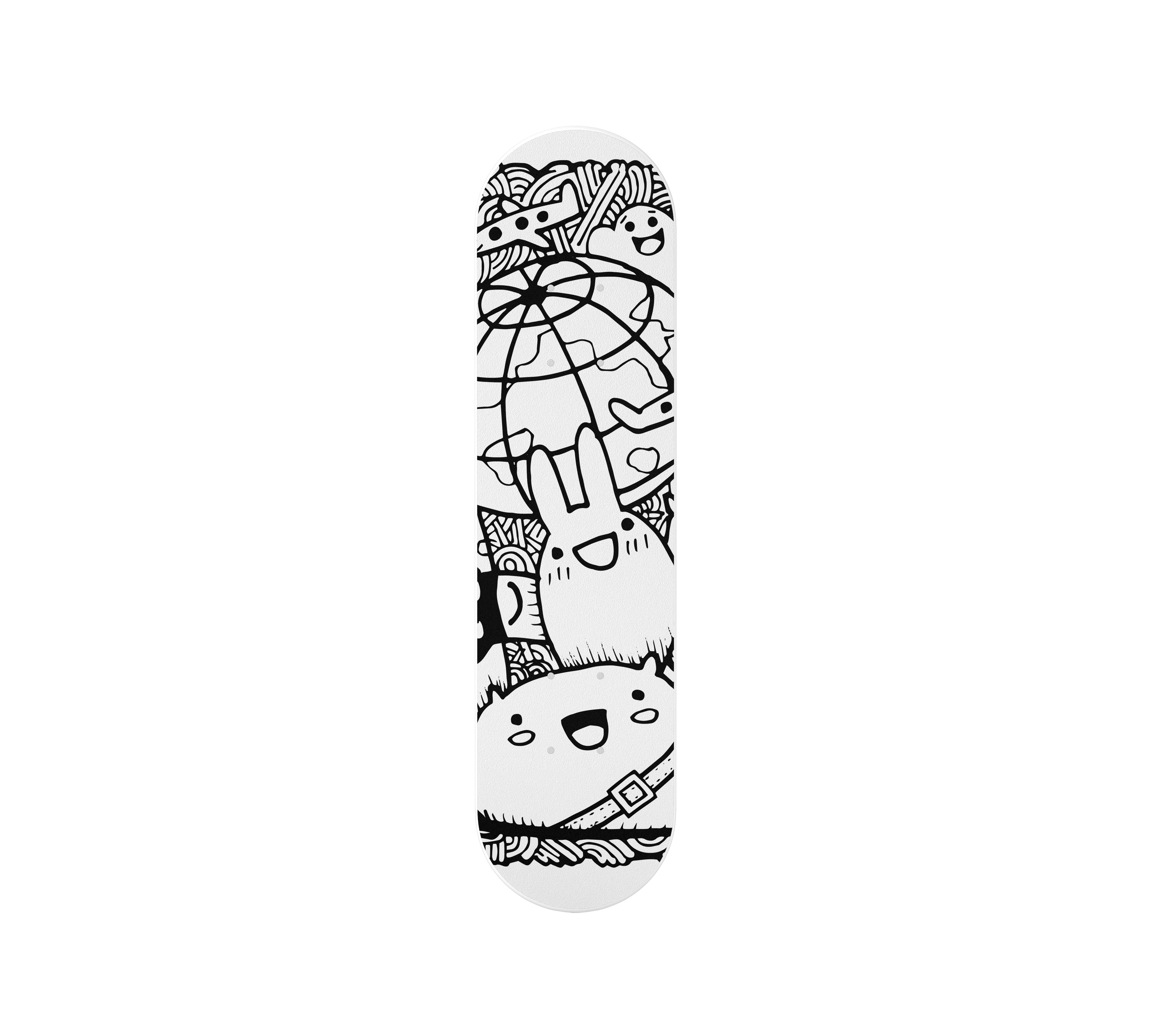 ZOO 002 DOT 7PLY 8.25IN MONOCHROME // DECKS