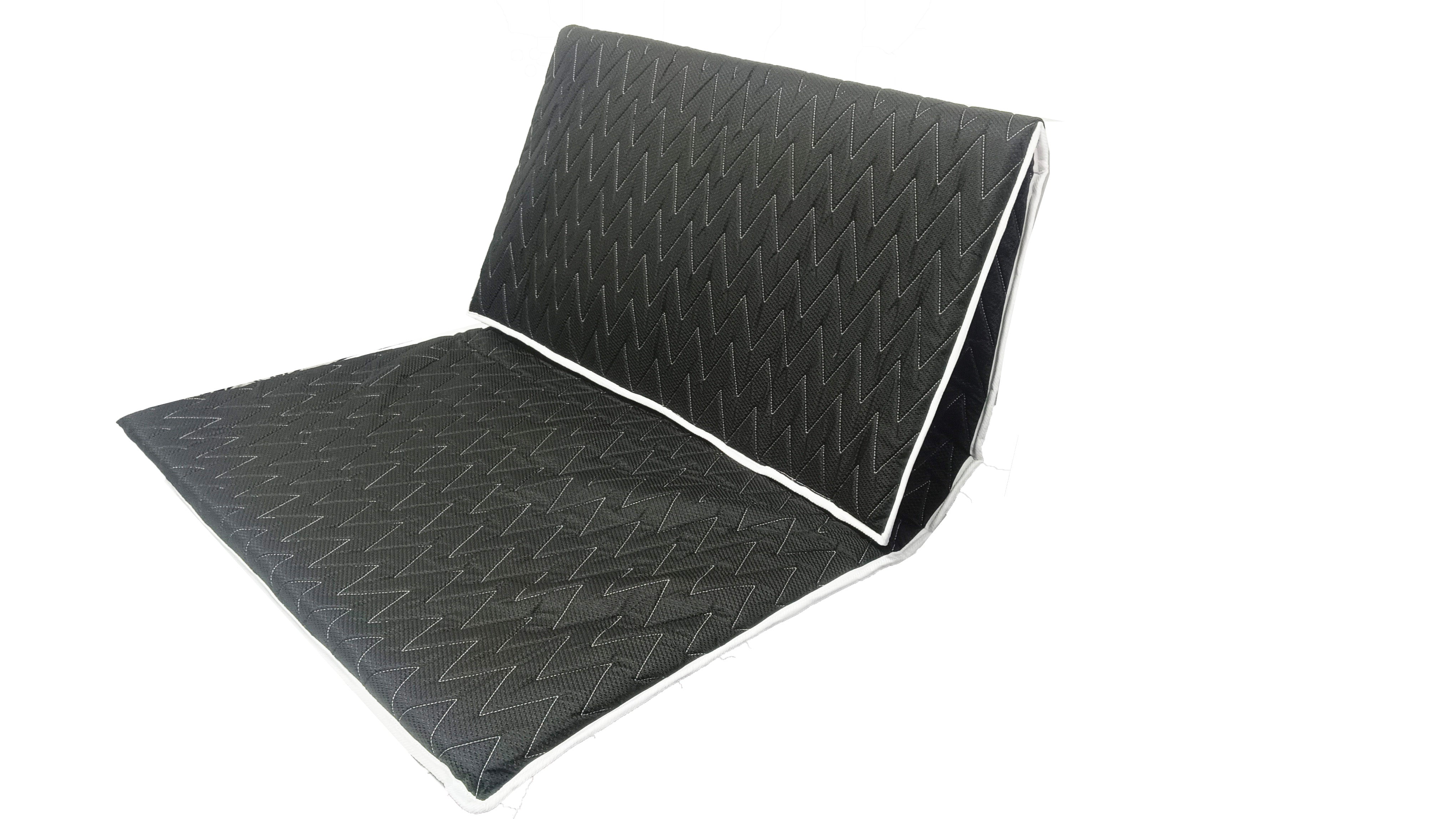 Folding Travel Mattress Single Size 190x90 5cm Black