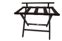 Foldable wooden luggage rack 70x48.5x51x10cm