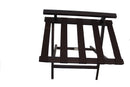 Foldable wooden luggage rack 70x48.5x51x10cm