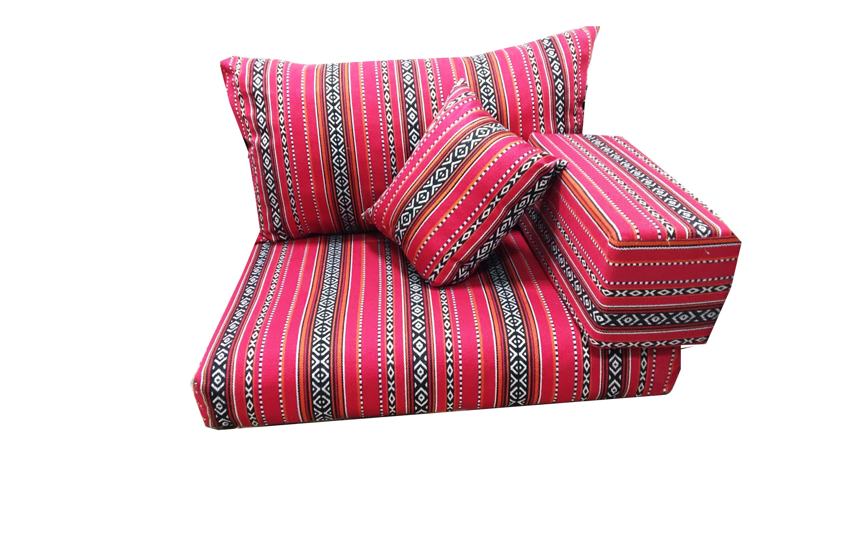 Arabic Majlis Floor Sofa Set  Seater +Armrest+Pillow