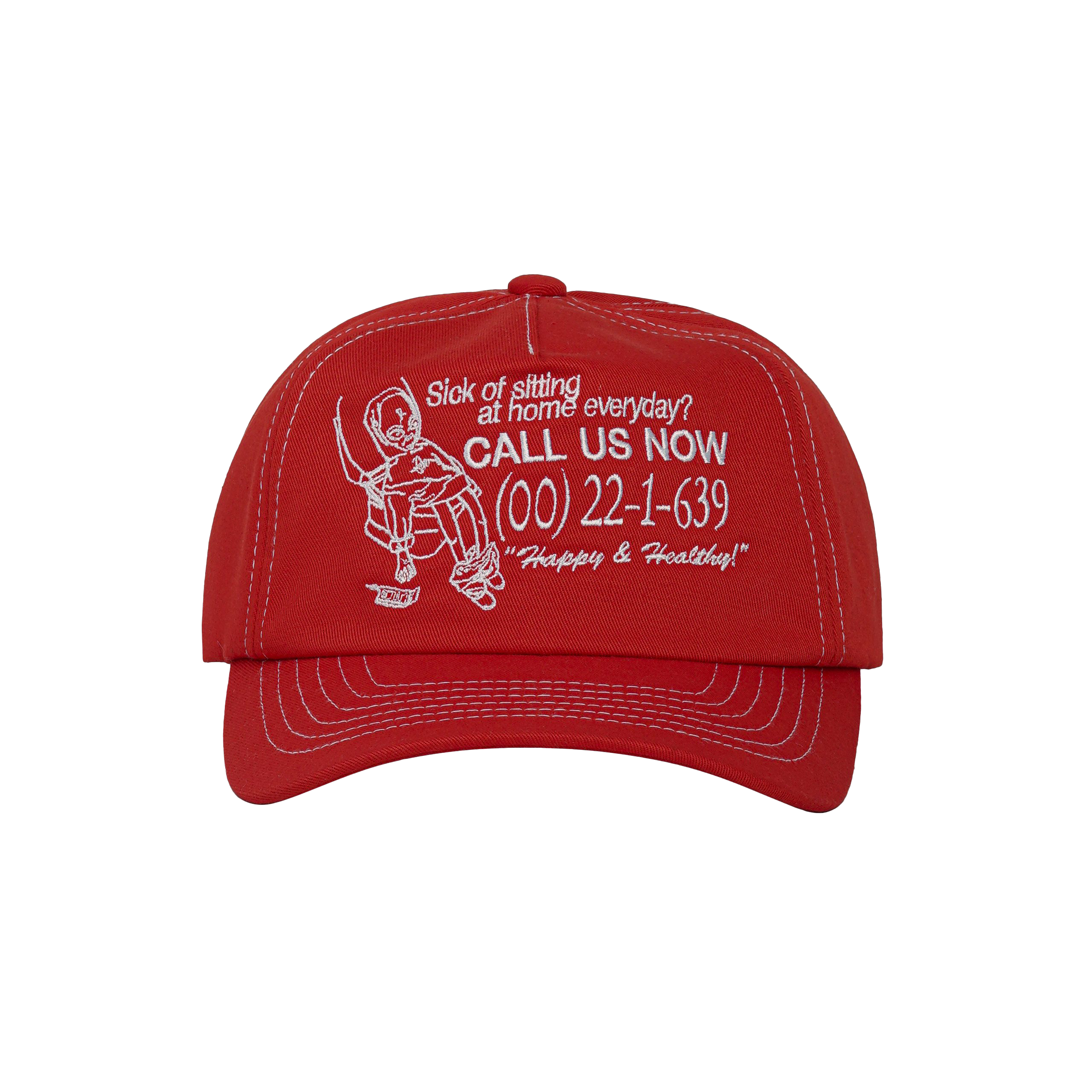 HAPPY BONDED RED // CAP