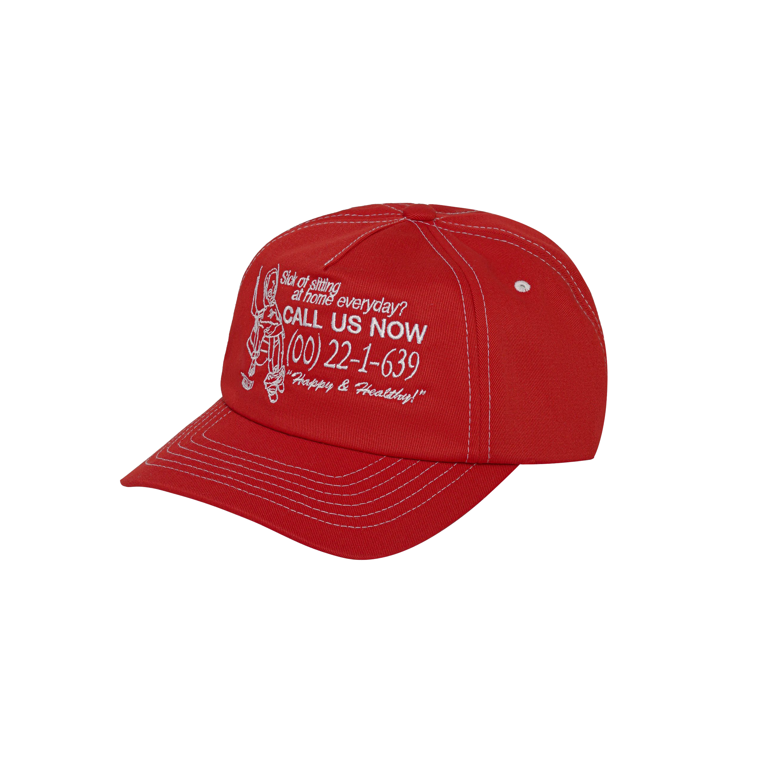 HAPPY BONDED RED // CAP