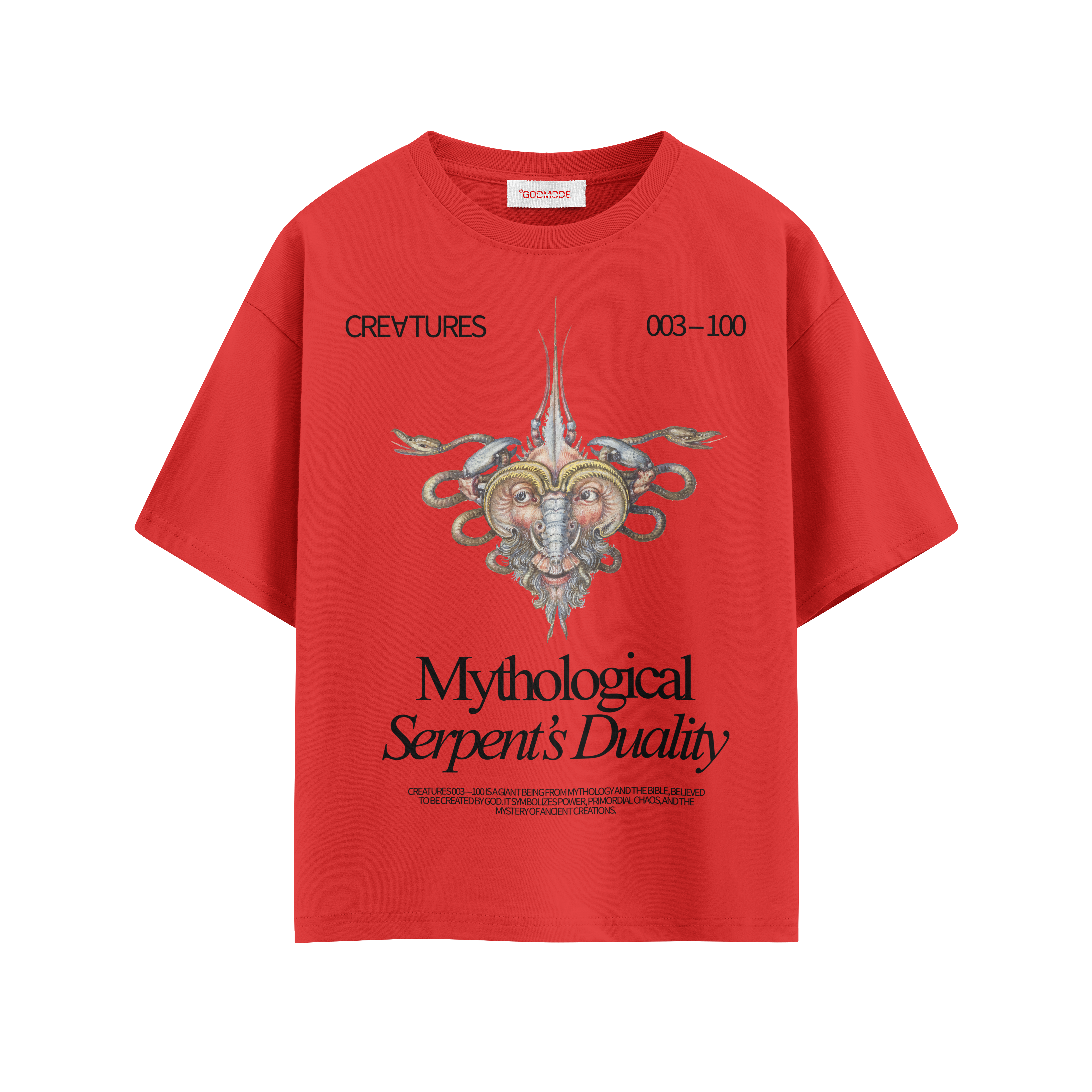 CREATURES 003 -- 100 MULTI // T-SHIRT