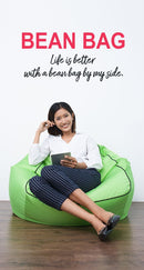 Bean Bag Sleep plus 90x70cm 2Kg beans Grey Clr