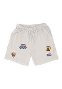 LOS ANGELES WHITE // SHORTS