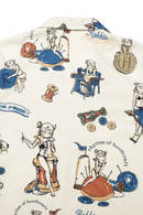 09 HAWAIIAN WHITE // SHIRT