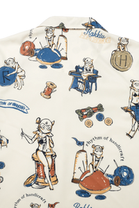 09 HAWAIIAN WHITE // SHIRT